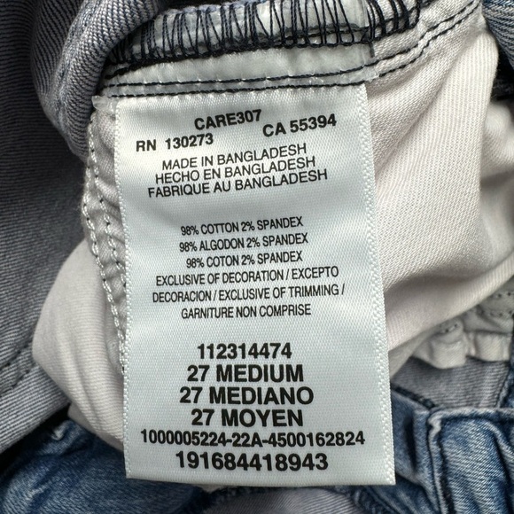 NWT LEE Vintage Modern Lady Balloon Taper Jeans Rosewater 27 - Picture 10 of 10